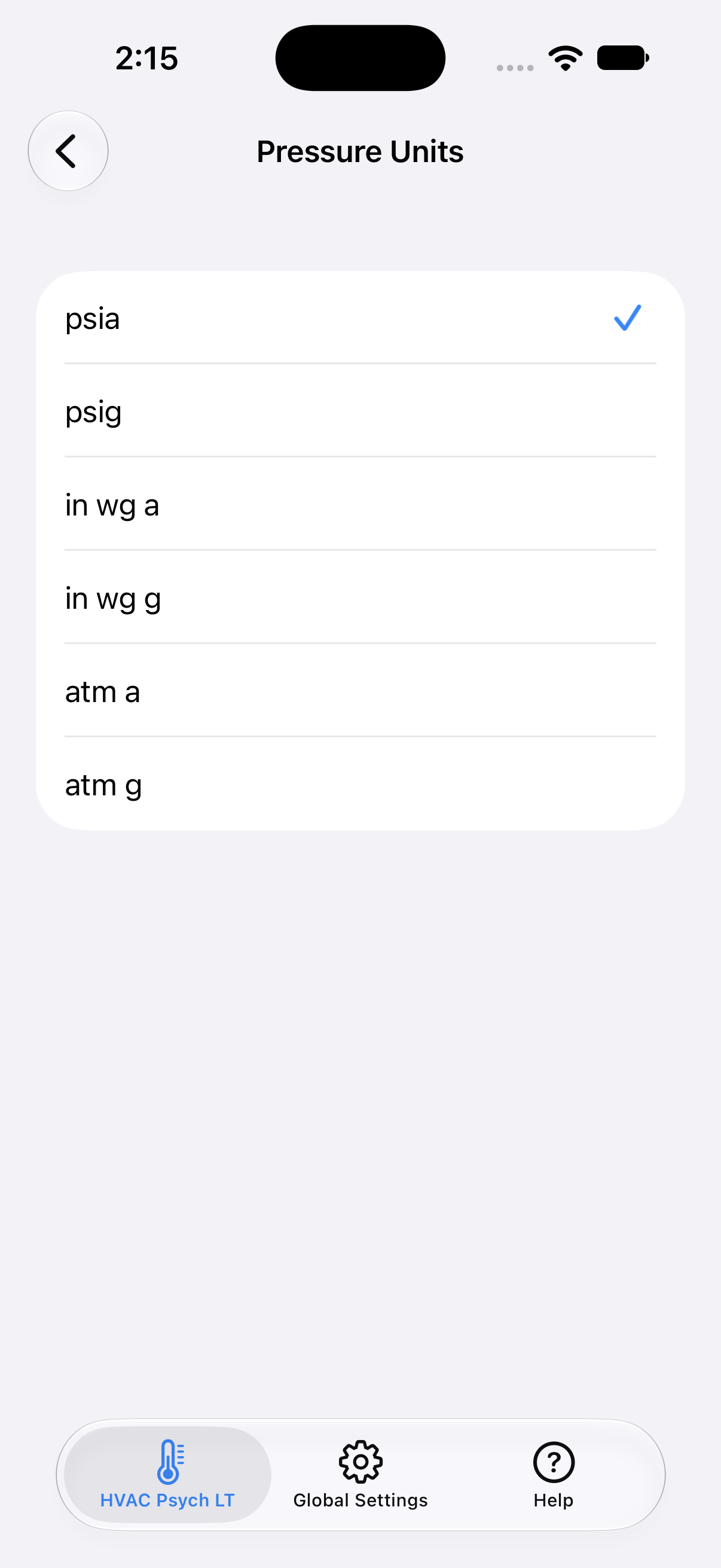 Psychrometric Plus App