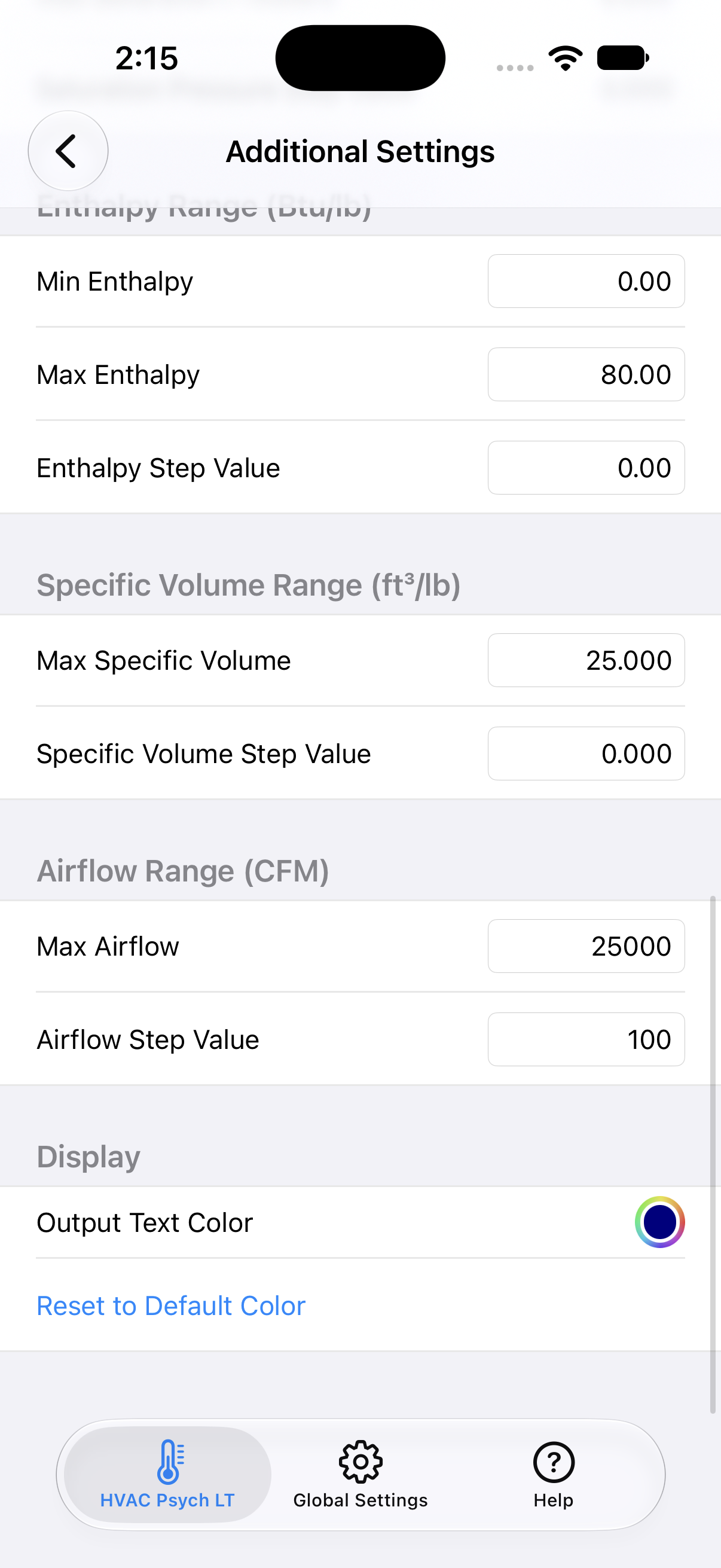 Psychrometric Plus App